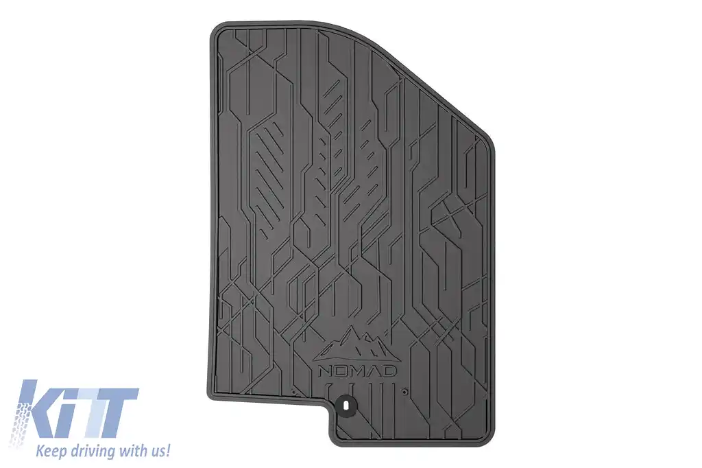 Mochete de cauciuc frontale specifice, potrivite pentru Kia Ceed 2012-2018, set de 2 piese, culoare neagră din seria Frogum NOMAD-image-6256482