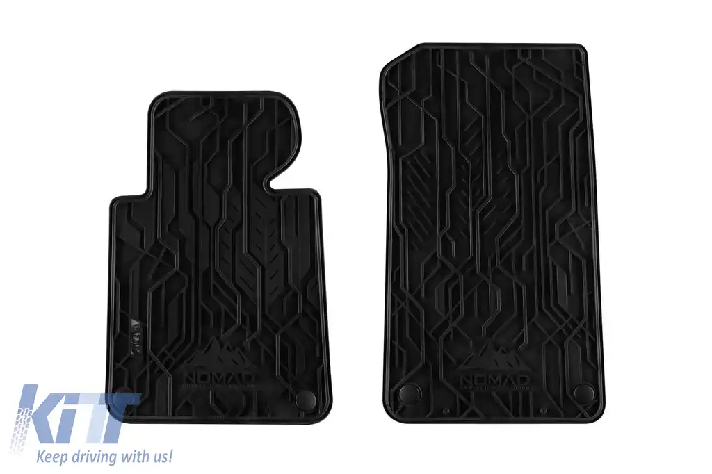 Mochete de cauciuc frontale specifice, potrivite pentru BMW Seria 3 E46 sedan, combi 1998-2005, set de 2 piese, culoare neagră