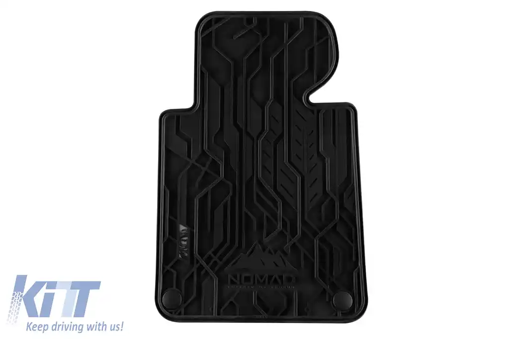 Mochete de cauciuc frontale specifice, potrivite pentru BMW Seria 3 E46 sedan, combi 1998-2005, set de 2 piese, culoare neagră-image-6256510