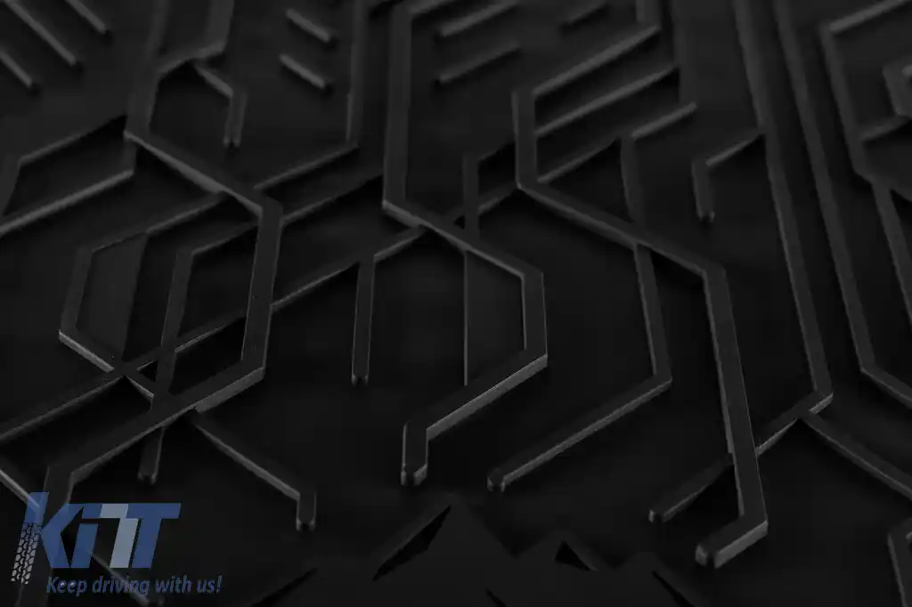 Mochete de cauciuc frontale specifice, potrivite pentru BMW Seria 3 E46 sedan, combi 1998-2005, set de 2 piese, culoare neagră-image-6256513