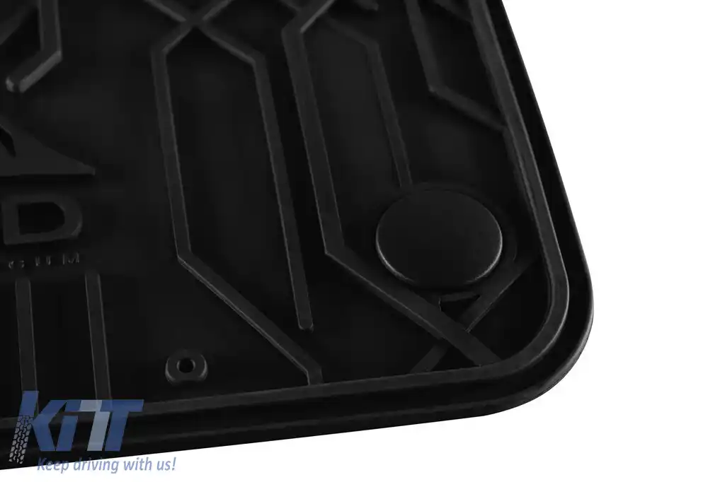 Mochete de cauciuc frontale specifice, potrivite pentru BMW Seria 3 E46 sedan, combi 1998-2005, set de 2 piese, culoare neagră-image-6256514