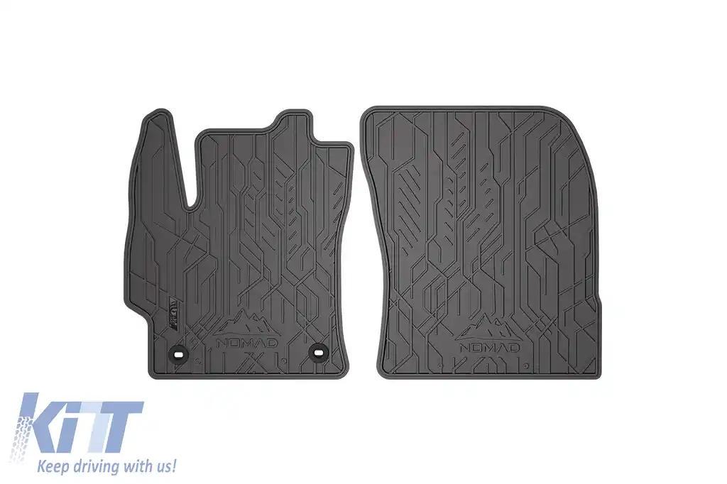 Mochete de cauciuc frontale specifice potrivite pentru seria Frogum NOMAD pentru Suzuki Swace după 2020, Toyota Corolla după 2018, set de 2 piese, culoare neagră