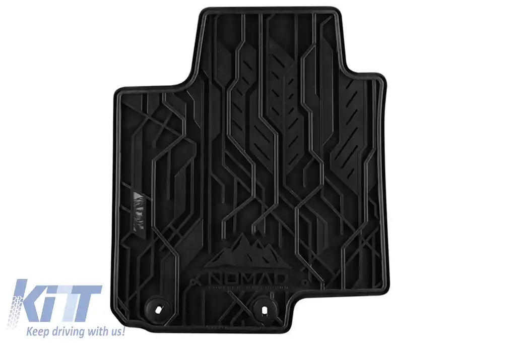 Mochete de cauciuc frontale specifice, potrivite pentru Hyundai i20 2014-2020, după 2020, set de 2 piese, culoare neagră-image-6256707