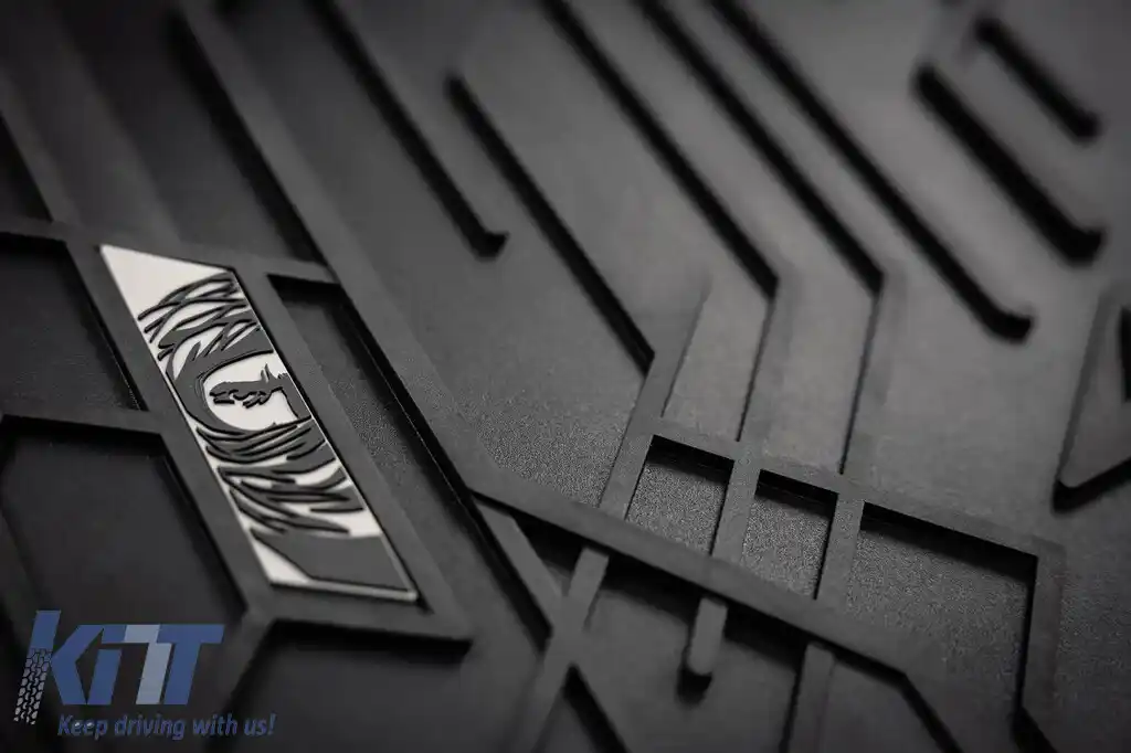 Mochete de cauciuc frontale specifice, potrivite pentru Hyundai i20 2014-2020, după 2020, set de 2 piese, culoare neagră-image-6256715