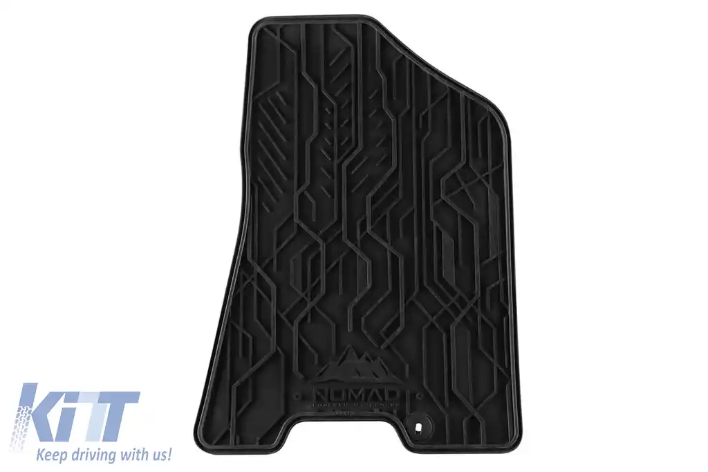 Mochete de cauciuc frontale specifice, potrivite pentru Hyundai Tucson 2015-2020, Kia Sportage 2015-2018, set de 2 piese, culoare neagră-image-6256729