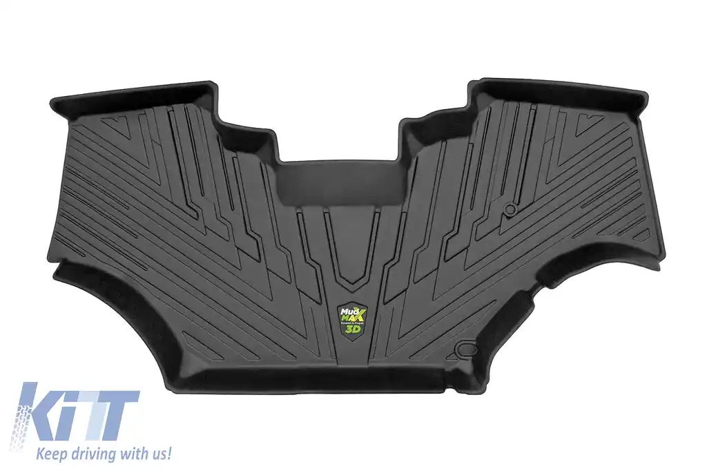 Mochete de cauciuc pentru tractor din seria Frogum 3D MudMax potrivite pentru Kubota M5092 după 2021, set din 1 bucată, culoare neagră