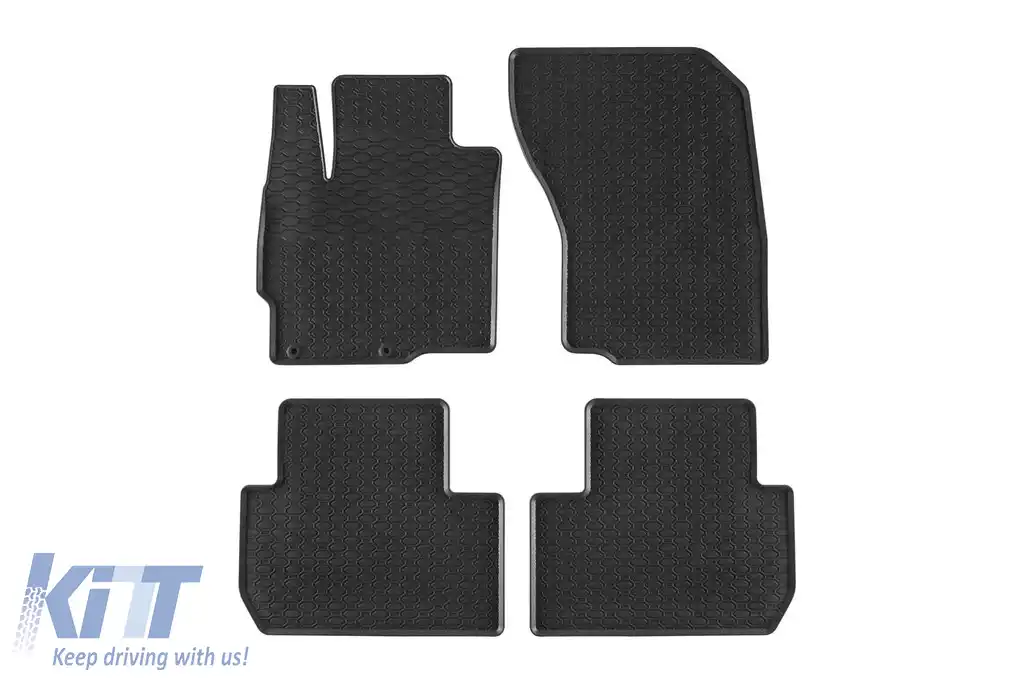 Mochete de cauciuc specifice de la Geyer & Hosaja potrivite pentru Citroen C-crosser 2007-2012, Mitsubishi Outlander III 2012-2021, Peugeot 4007 2007-2012, set de 4 piese, culoare neagră-image-6228100
