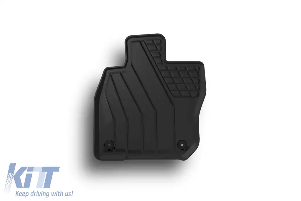 Mochete de cauciuc specifice de la SPARTline potrivite pentru Skoda Superb, Volkswagen Passat B9 sedan, wagon după 2023. Set de 4 bucăți, negre.-image-6233189