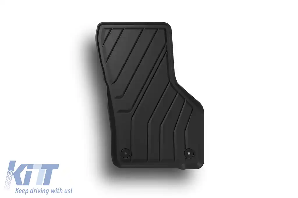 Mochete de cauciuc specifice de la SPARTline potrivite pentru Skoda Superb, Volkswagen Passat B9 sedan, wagon după 2023. Set de 4 bucăți, negre.-image-6233190