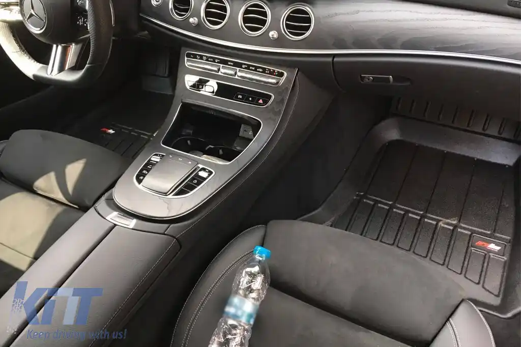 Mochete de cauciuc specifice din seria Frogum 3D ProLine, potrivite pentru Mercedes E class W213 după 2016, A Design GT coupe cu 4 uși după 2019, set de 4 piese, culoare neagră, cu garanție de 24 de l-image-6221133