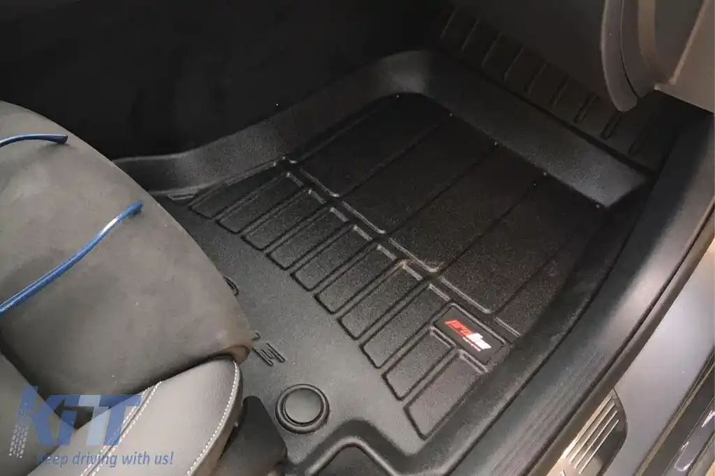 Mochete de cauciuc specifice din seria Frogum 3D ProLine, potrivite pentru Mercedes E class W213 după 2016, A Design GT coupe cu 4 uși după 2019, set de 4 piese, culoare neagră, cu garanție de 24 de l-image-6221134