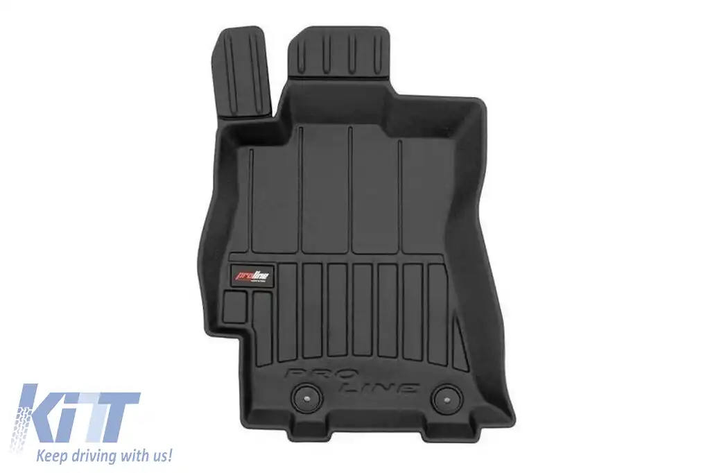 Mochete de cauciuc specifice din seria Frogum 3D ProLine, potrivite pentru Subaru Outback, Legacy 2009-2014 automat, set de 4 piese, culoare neagră, cu garanție de 24 de luni-image-6223311