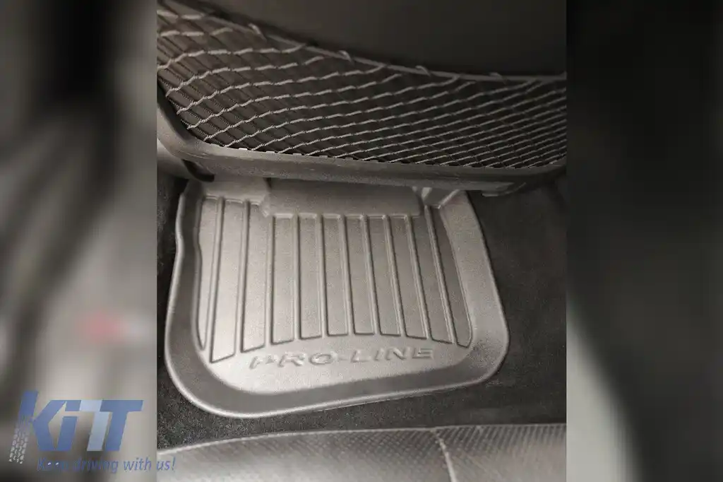 Mochete de cauciuc specifice din seria Frogum 3D ProLine, potrivite pentru Subaru Outback, Legacy 2009-2014 automat, set de 4 piese, culoare neagră, cu garanție de 24 de luni-image-6223316