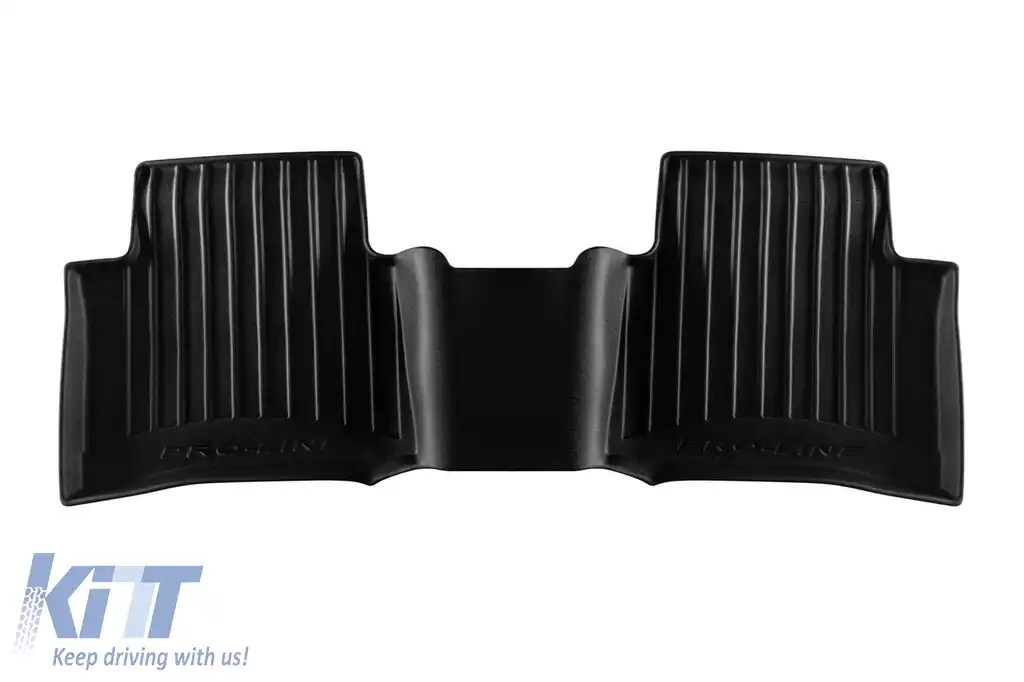 Mochete de cauciuc specifice din seria Frogum 3D ProLine, potrivite pentru Toyota Corolla combi, Hybrid după 2018, pentru rândurile 1 și 2, set de 3 piese, culoare neagră, cu garanție de 24 de luni-image-6224328