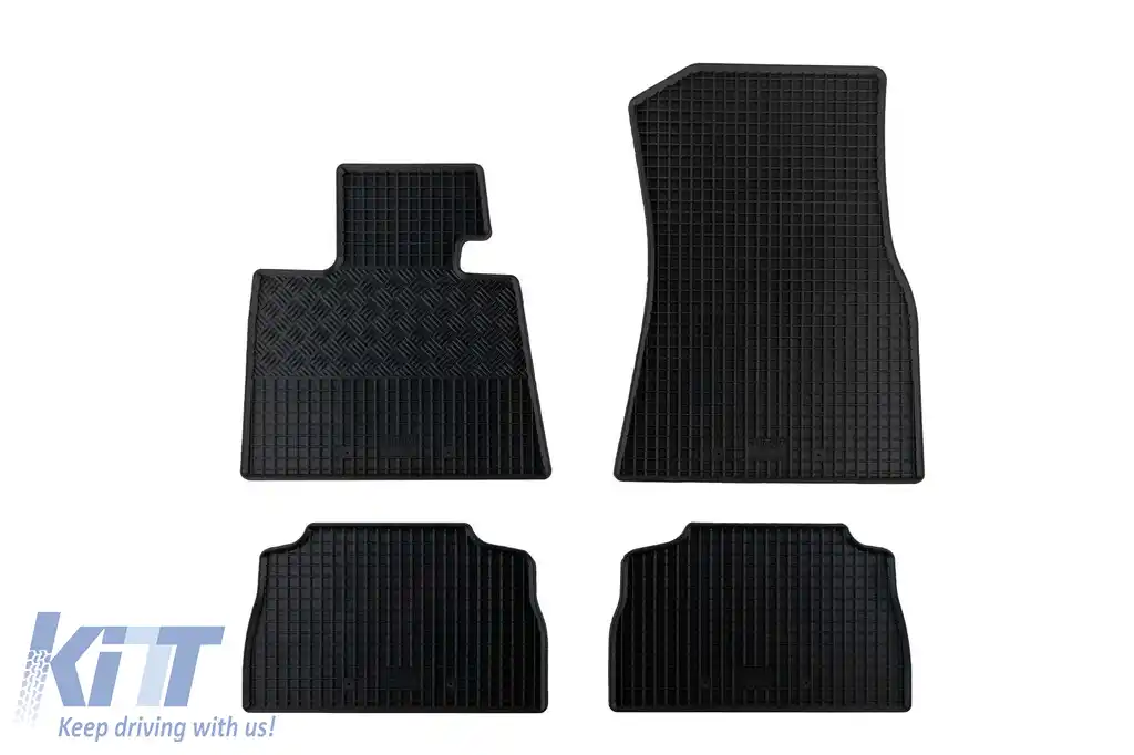 Mochete de cauciuc specifice potrivite pentru BMW X6 G06 după 2019, set de 4 piese, culoare neagră-image-6229234
