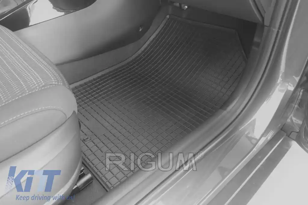 Mochete de cauciuc specifice potrivite pentru Kia Rio, Stonic 2017-2021, după 2021, set de 4 piese, culoare neagră-image-6228956