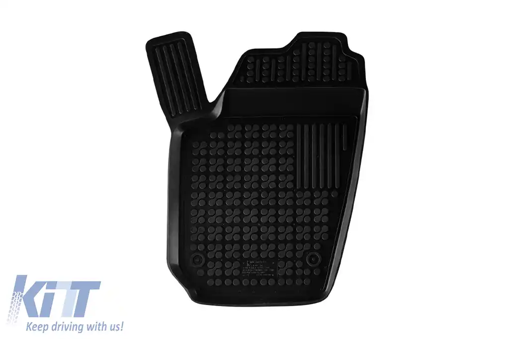 Mochete de cauciuc specifice, potrivite pentru VW Polo 2001-2009, Seat Cordoba 2003-2009, Ibiza 2002-2008, set de 4 piese, culoare neagră-image-6213492