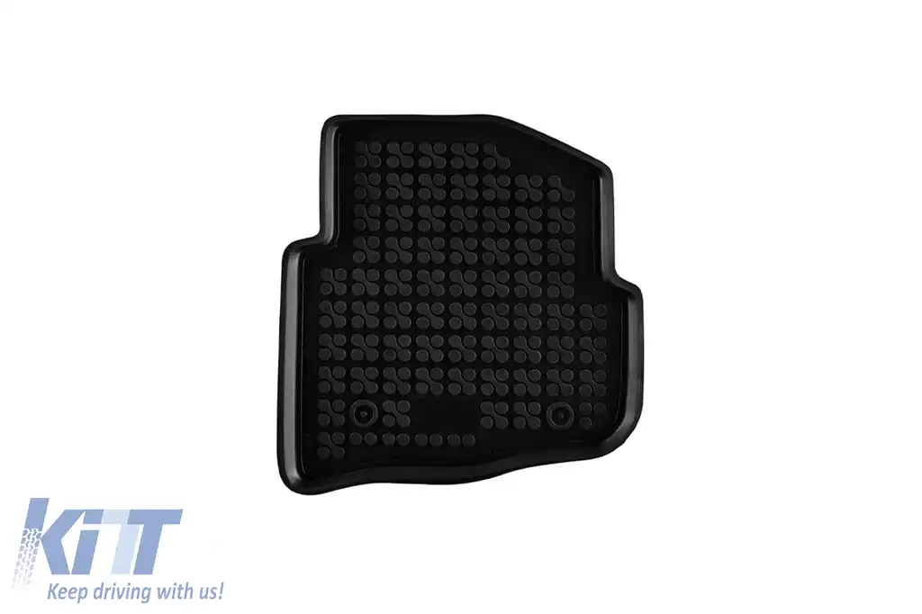 Mochete de cauciuc specifice, potrivite pentru VW Polo 2001-2009, Seat Cordoba 2003-2009, Ibiza 2002-2008, set de 4 piese, culoare neagră-image-6213495