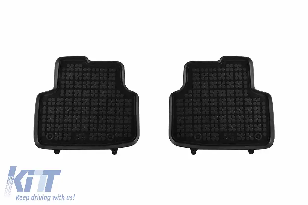 Mochete de cauciuc specifice, potrivite pentru Volkswagen Golf VIII după 2019, set de 4 piese, culoare neagră, fără versiunea Hybrid-image-6213440