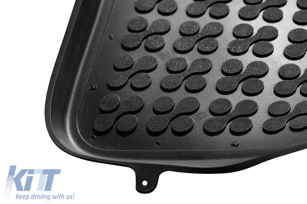 Mochete de cauciuc specifice potrivite pentru Skoda Kodiaq după 2016, Seat Tarraco după 2018, VW Tiguan Allspace după 2017, set de 4 piese, culoare neagră-image-6213547