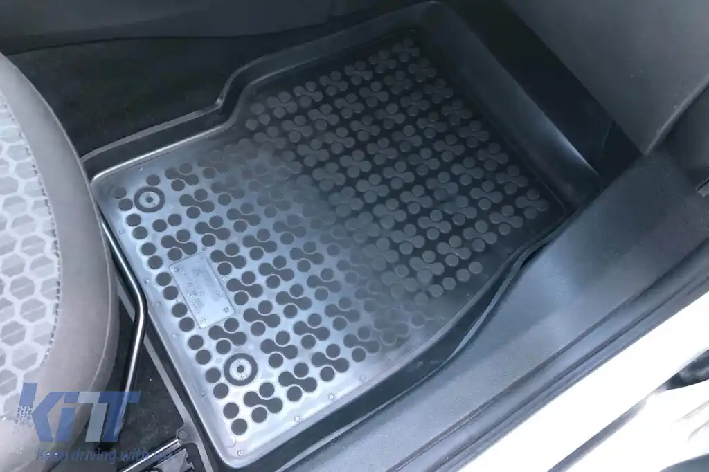 Mochete de cauciuc specifice, potrivite pentru Opel Corsa D 2006-2014, Corsa 2014-2019, set de 4 piese, culoare neagră-image-6213800