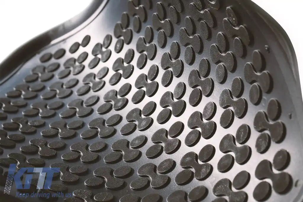 Mochete de cauciuc specifice potrivite pentru Seat Ibiza, Arona după 2017, set de 4 piese, culoare neagră-image-6216198