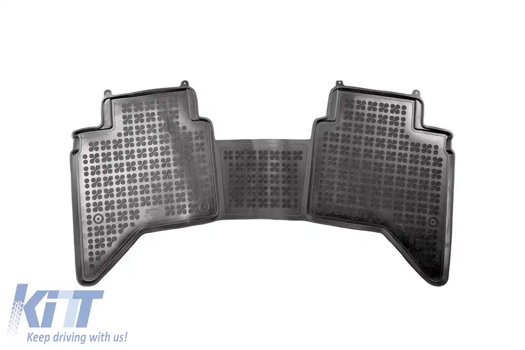 Mochete de cauciuc specifice potrivite pentru Isuzu D-Max după 2020 cu cabină dublă, 4 uși, set de 4 piese, culoare neagră-image-6216801