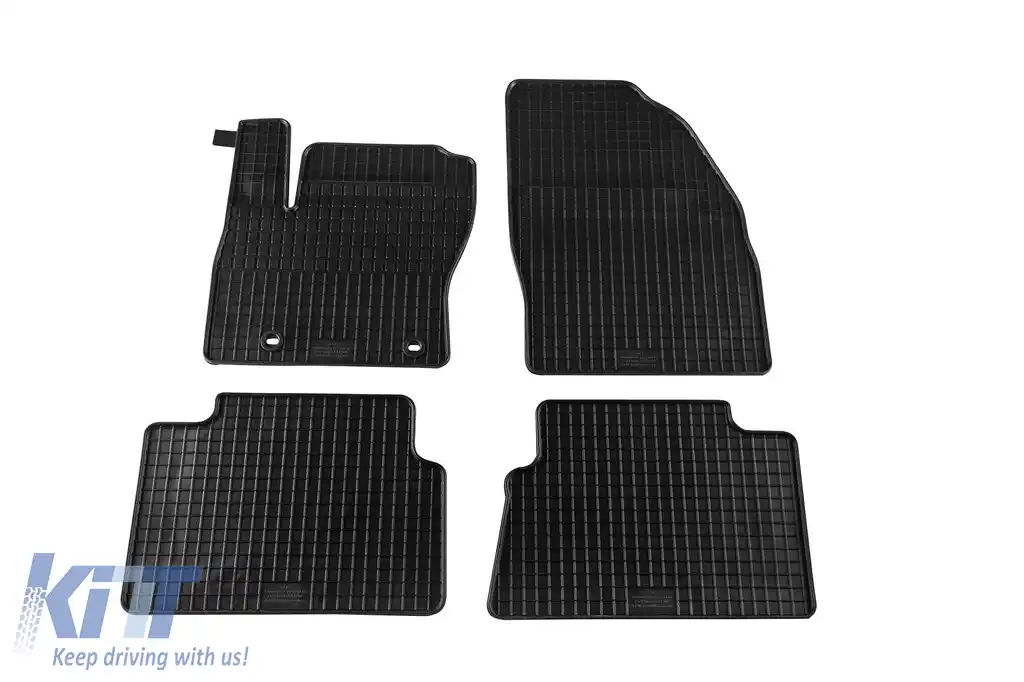 Mochete de cauciuc specifice, potrivite pentru Ford Kuga 2008-2011, set de 4 piese, culoare neagră, tip montaj B022U-image-6220504