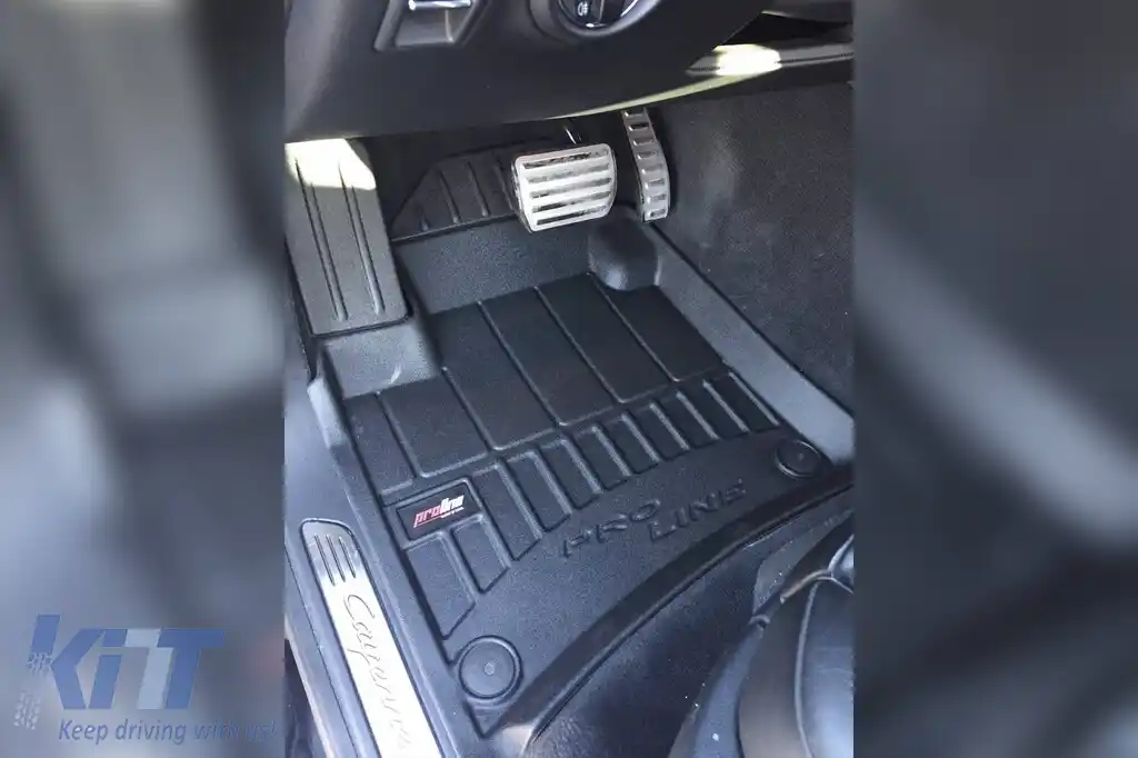 Mochete de cauciuc specifice potrivite pentru Volkswagen Touareg 2010-2018, Porsche Cayenne 2010-2017, set de 4 piese, culoare neagră, cu garanție de 24 de luni-image-6221121