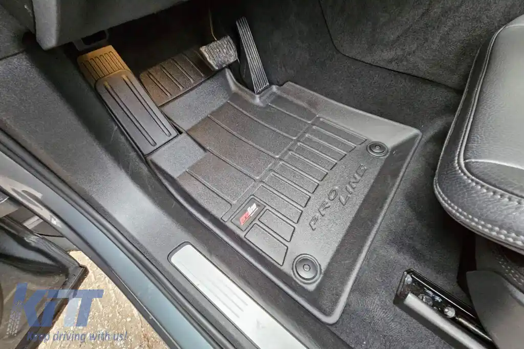 Mochete de cauciuc specifice, potrivite pentru Volvo XC60 după 2017, set de 4 piese, culoare neagră, cu garanție de 24 de luni-image-6221217