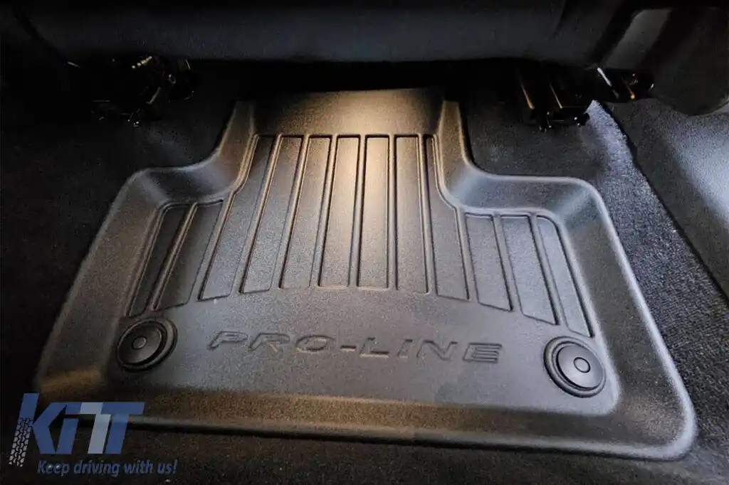 Mochete de cauciuc specifice, potrivite pentru Volvo XC60 după 2017, set de 4 piese, culoare neagră, cu garanție de 24 de luni-image-6221222