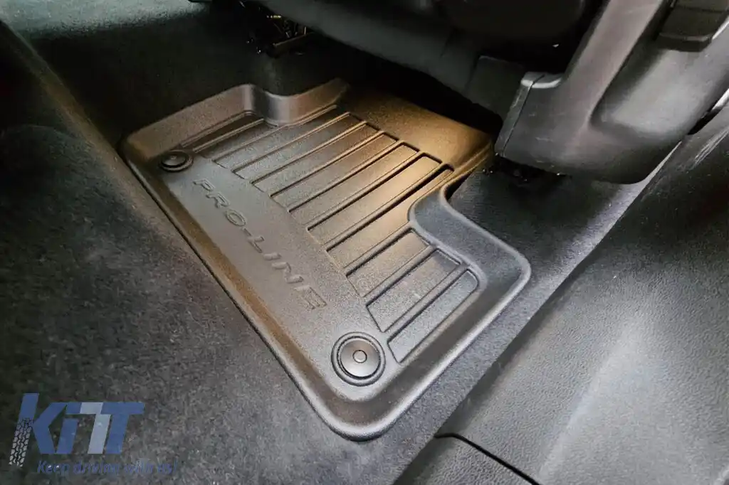 Mochete de cauciuc specifice, potrivite pentru Volvo XC60 după 2017, set de 4 piese, culoare neagră, cu garanție de 24 de luni-image-6221223