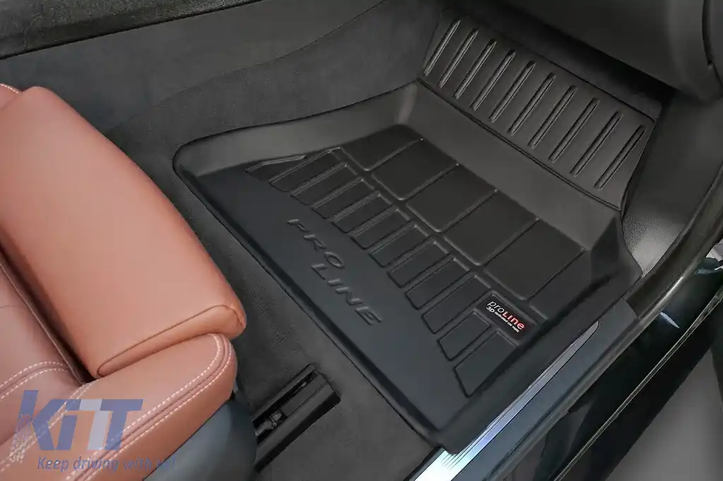 Mochete de cauciuc specifice, potrivite pentru BMW X5 F15 2013-2018, set de 4 piese, culoare neagră, cu garanție de 24 de luni din seria Frogum 3D ProLine.-image-6221563