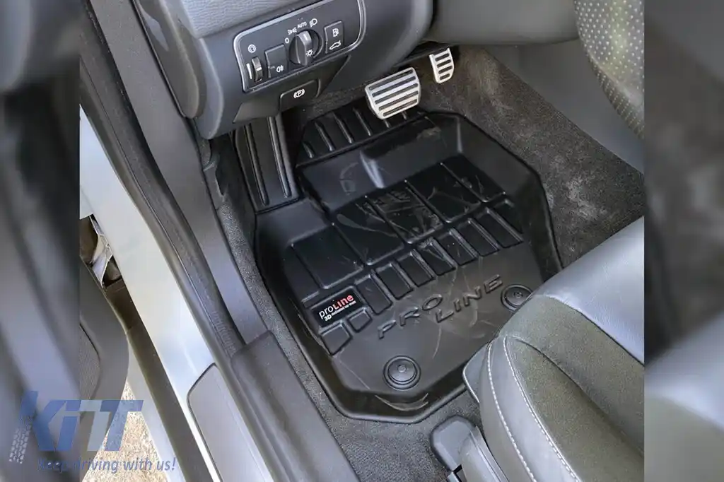 Mochete de cauciuc specifice potrivite pentru Volvo XC60 2008-2017, set de 4 piese, culoare neagră, cu garanție de 24 de luni-image-6221602