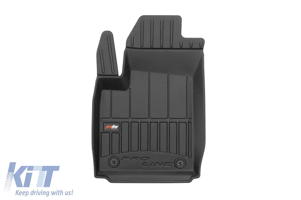 Mochete de cauciuc specifice potrivite pentru Fiat 500 după 2007, set de 4 piese, culoare neagră, cu garanție de 24 de luni-image-6222177