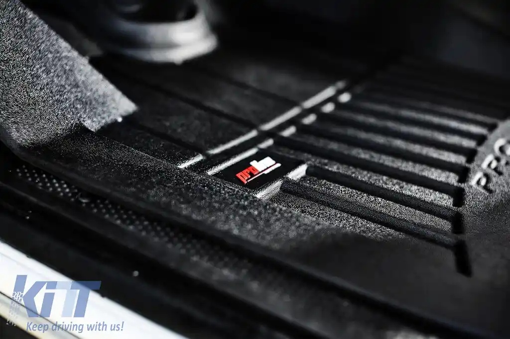 Mochete de cauciuc specifice potrivite pentru Fiat 500 după 2007, set de 4 piese, culoare neagră, cu garanție de 24 de luni-image-6222181