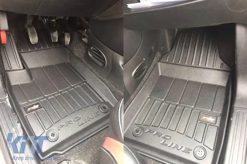 Mochete de cauciuc specifice potrivite pentru Fiat 500 după 2007, set de 4 piese, culoare neagră, cu garanție de 24 de luni-image-6222185