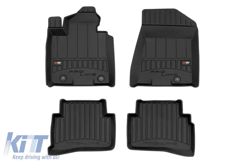 Mochete de cauciuc specifice, potrivite pentru Hyundai Tucson III 2015-2020, KIA Sportage IV 2015-2018, set de 4 piese, culoare neagră, cu garanție de 24 de luni-image-6222701