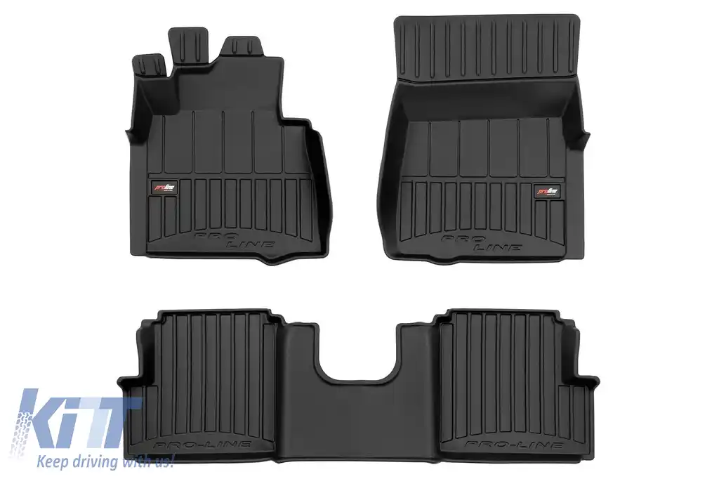 Mochete de cauciuc specifice, potrivite pentru Mercedes G class W463 1990-2018 cu ampatament lung, set de 3 piese, culoare neagră, cu garanție de 24 de luni