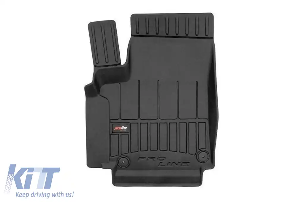 Mochete de cauciuc specifice potrivite pentru Volkswagen Amarok după 2009 cu cabină dublă, set de 4 piese, culoare neagră, cu garanție de 24 de luni-image-6223367