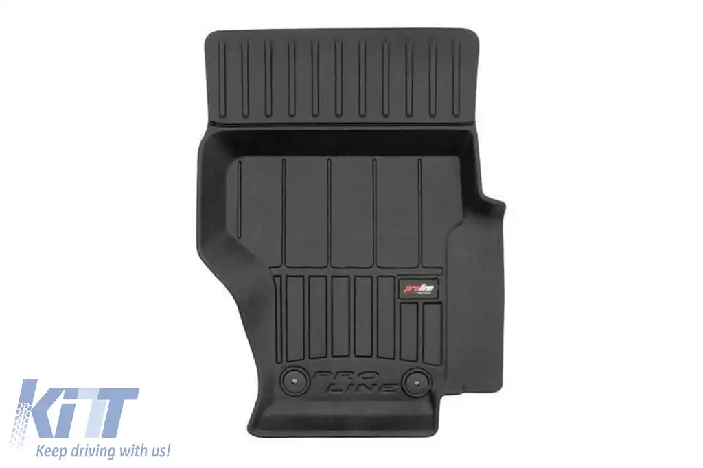 Mochete de cauciuc specifice potrivite pentru Volkswagen Amarok după 2009 cu cabină dublă, set de 4 piese, culoare neagră, cu garanție de 24 de luni-image-6223368