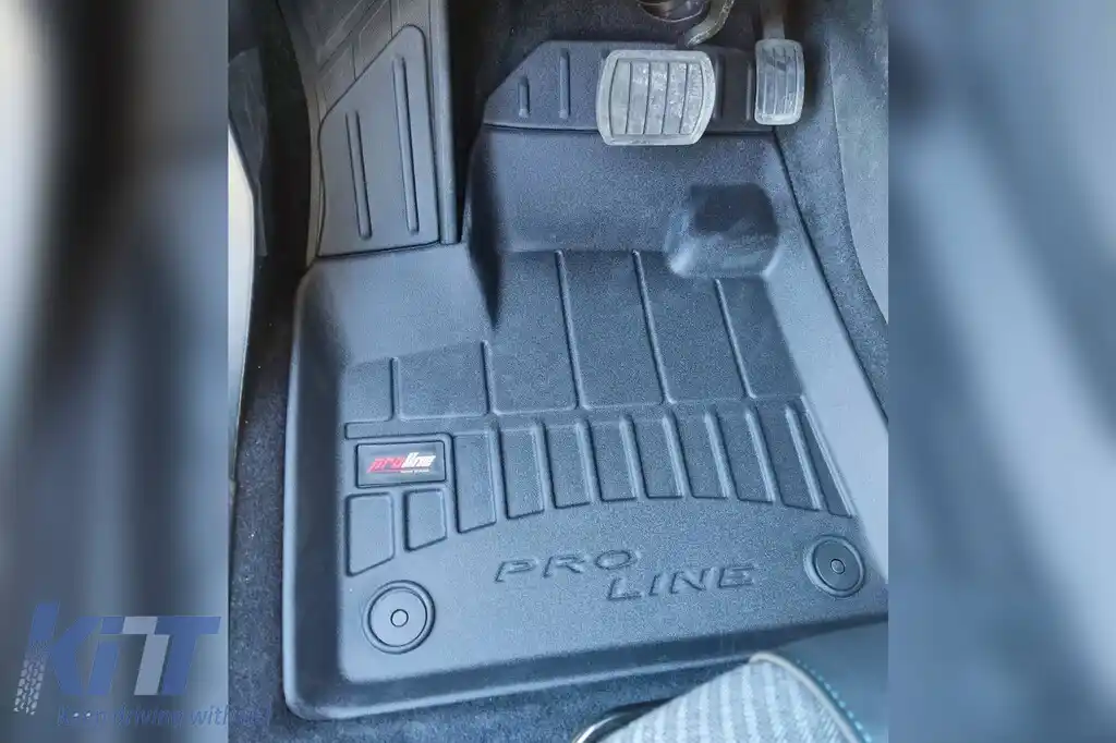 Mochete de cauciuc specifice potrivite pentru Peugeot 3008 după 2016, set de 3 piese, culoare neagră, cu garanție de 24 de luni-image-6223453