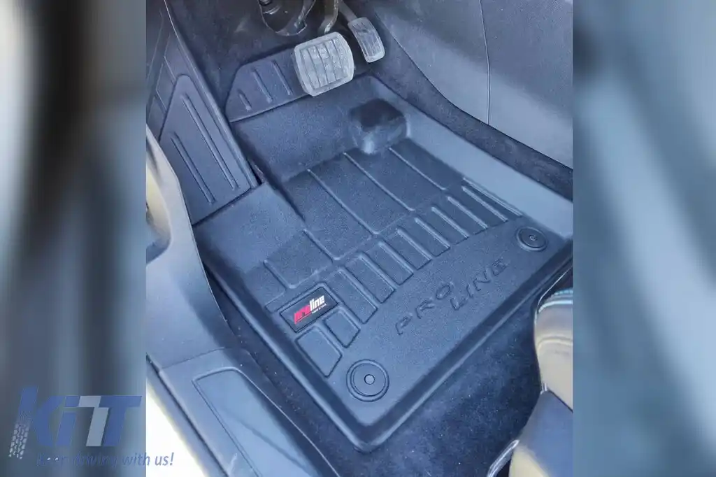 Mochete de cauciuc specifice potrivite pentru Peugeot 3008 după 2016, set de 3 piese, culoare neagră, cu garanție de 24 de luni-image-6223454