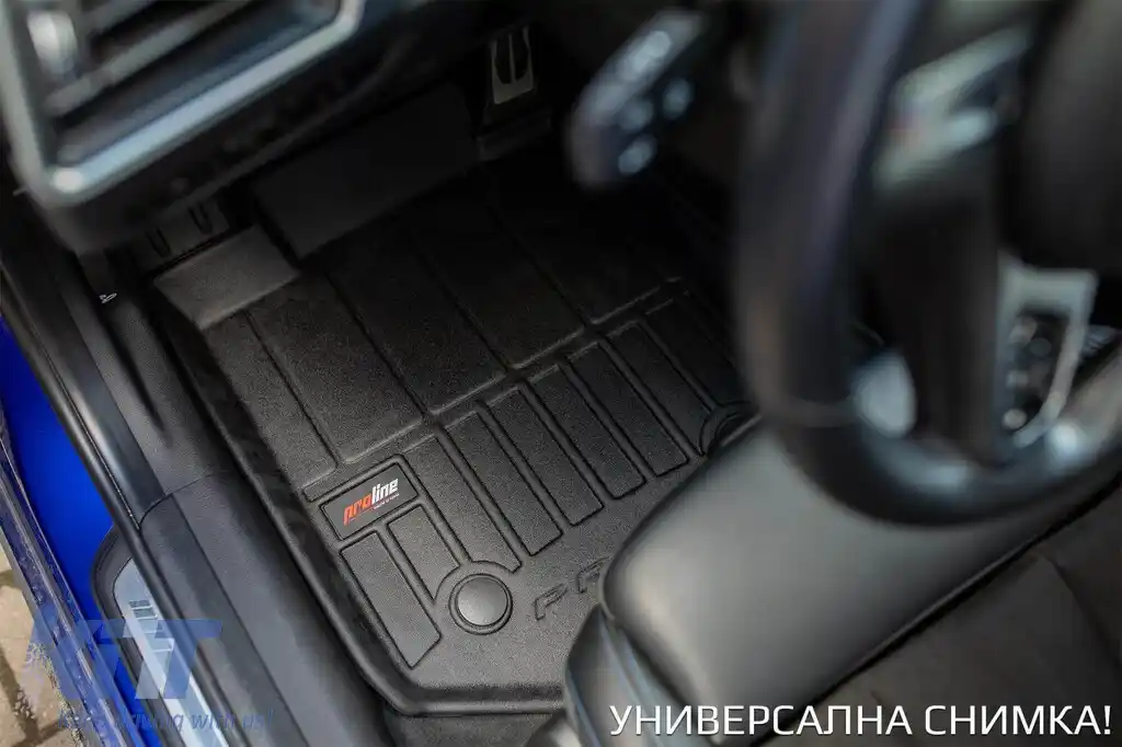 Mochete de cauciuc specifice, potrivite pentru Honda Civic VIII hatchback, 5 uși, 2006–2011, 4 bucăți, culoare neagră, cu garanție de 24 de luni
