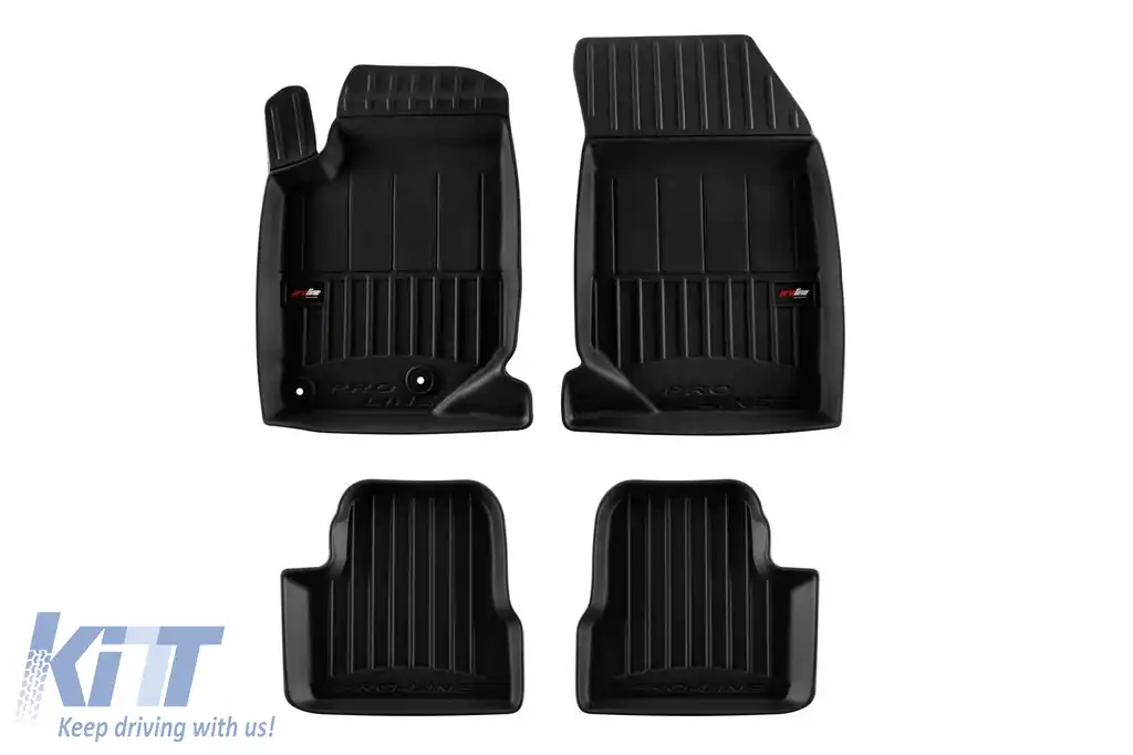 Mochete de cauciuc specifice potrivite pentru Opel Mokka B după 2020, set de 4 piese, culoare neagră, cu garanție de 24 de luni