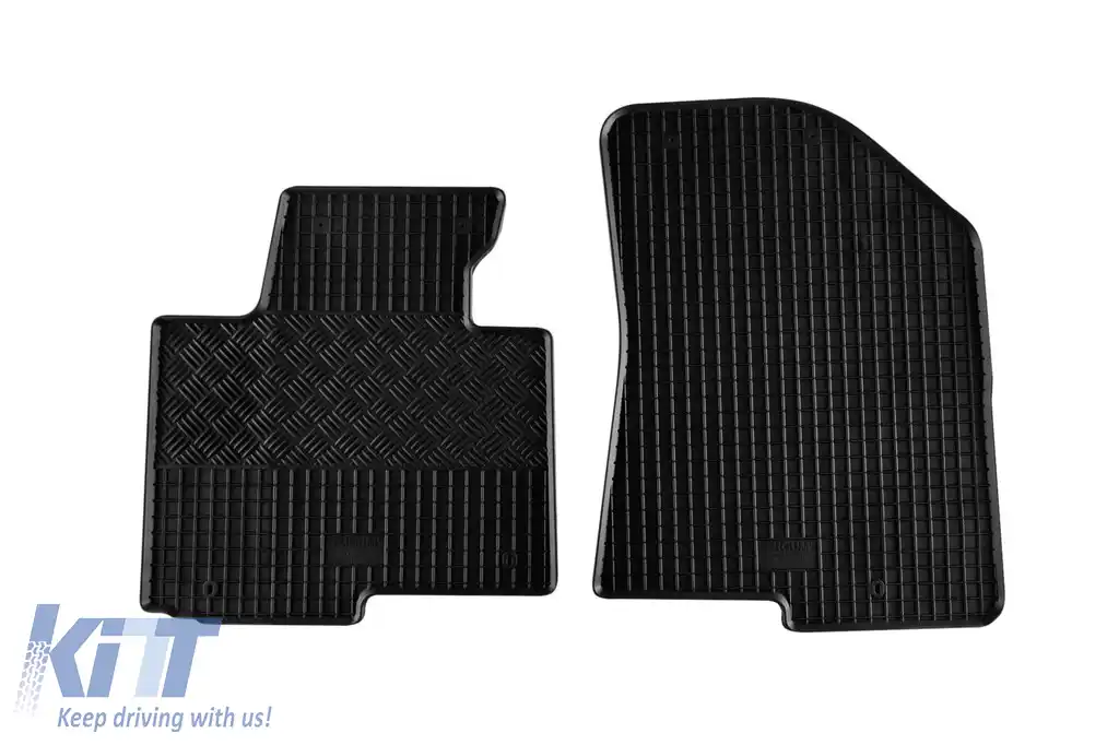 Mochete de cauciuc specifice, potrivite pentru Kia Carens după 2013, 5 locuri, set de 4 piese, culoare neagră-image-6228625