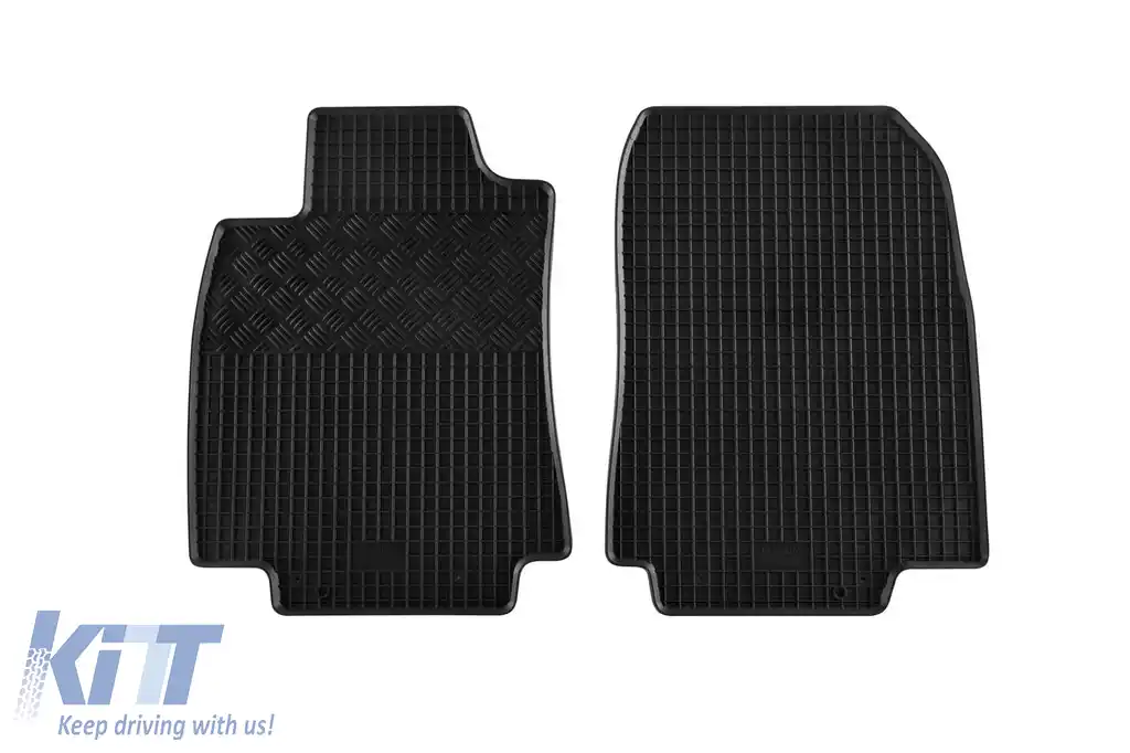 Mochete de cauciuc specifice, potrivite pentru Nissan Tiida hatchback, sedan după 2007, set de 4 piese, culoare neagră-image-6228713