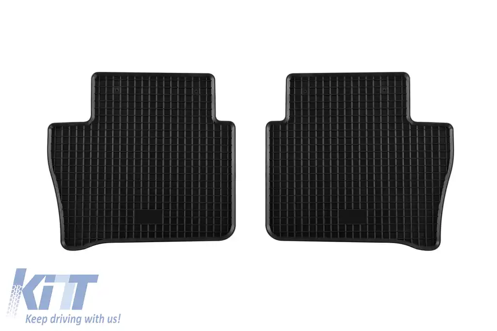 Mochete de cauciuc specifice, potrivite pentru Nissan Tiida hatchback, sedan după 2007, set de 4 piese, culoare neagră-image-6228714