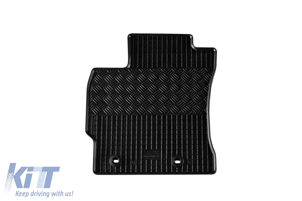 Mochete de cauciuc specifice, potrivite pentru Toyota Corolla 2012-2017, set de 4 piese, culoare neagră-image-6228941