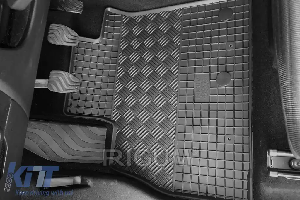 Mochete de cauciuc specifice, potrivite pentru Renault Scenic, Grand Scenic după 2016, set de 5 piese, culoare neagră-image-6229012